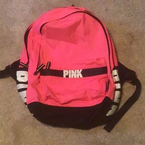 Pink bookbag